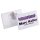 Durable Namensschild DURABLE 75 x 40 mm (B x H) Kombiklemme transparent 50 St./Pack.