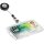 Durable Ausweishalter DURABLE 87 x 54 mm (B x H) Polystyrol transparent 10 St./Pack.