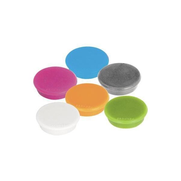 Franken Magnet FRANKEN MagFun 32mm 0,8kg Kunststoff farbig sortiert 10 St./Pack.