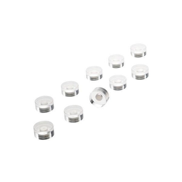 Magnetoplan Magnet magnetoplan® Design 15 x 9 mm (D. x H) 1kg Acryl transparent 10 St./Pack.