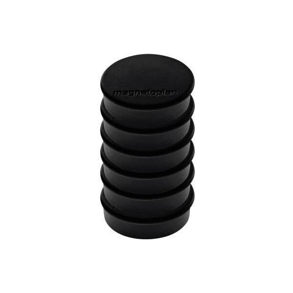 Magnetoplan Magnet magnetoplan® Discofix Hobby 24 x 8 mm (D x H) 24mm 0,3kg Ferrit schwarz 6 St./Pack.