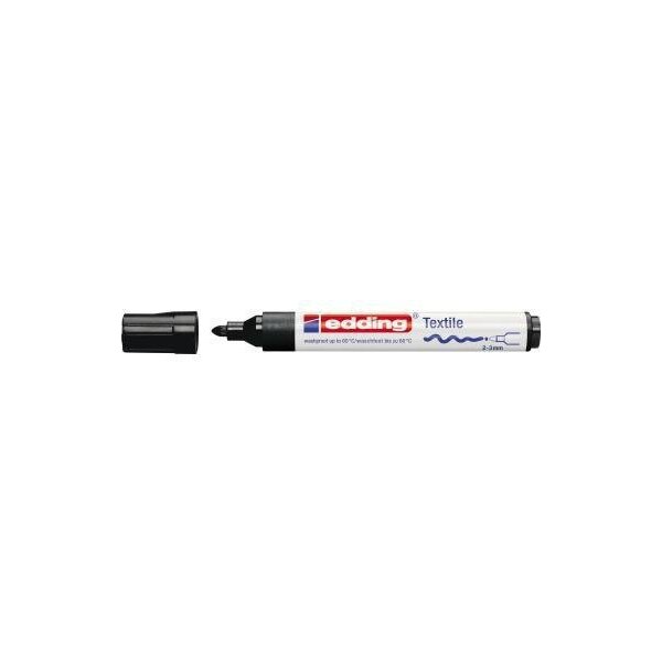 Edding Textilmarker edding creative 4500 2-3mm schwarz Rundspitze