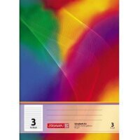 Brunnen Schulheft BRUNNEN DIN A4 liniert 3 16 Bl. BRUNNEN...