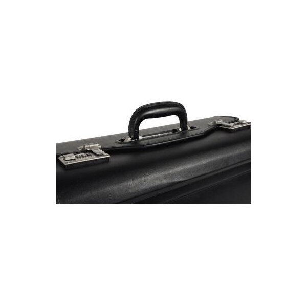 Soennecken Pilotenkoffer Soennecken ROSTOCK 46 x 35 x 20,5 cm (B x H x T) Zahlenkombinationsschloss Lederimitat schwarz