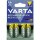 Varta Akku Varta Recycled AA/Mignon HR6 Nickel-Metallhydrid 1,2V 2.100 mAh 4 St./Pack.
