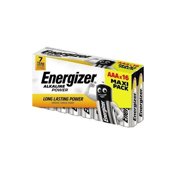 Energizer Batterie Energizer® Alkaline Power AAA/Micro LR03 Alkaline 1,5V 16 St./Pack.