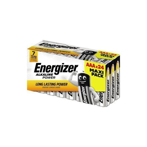 Energizer Batterie Energizer® Alkaline Power AAA/Micro LR03 Alkaline 1,5V 24 St./Pack.