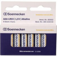 Soennecken Batterie Soennecken AAA/Micro LR03 Alkaline...