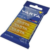 Varta Batterie Varta Longlife AAA/Micro LR03 Alkaline...
