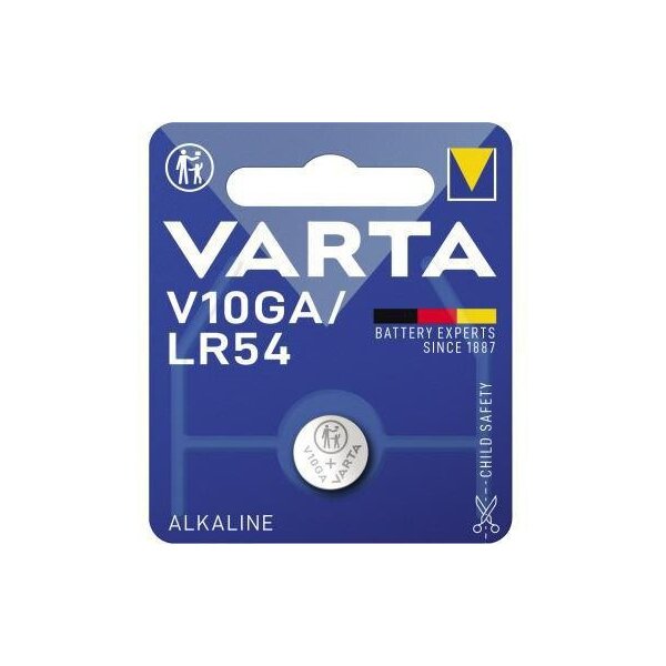 Varta Knopfzelle Varta Electronics Alkaline V10GA/LR54 1,5V 50 mAh
