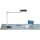 Maul Tischleuchte MAUL MAULoffice F 10 kWh/1.000h silber MAUL MAULoffice F 10 kWh/1.000h silber