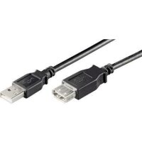 Goobay USB-Kabel Goobay® Hi-Speed 1,8m schwarz...