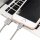 Nevox USB-Kabel nevox 2m silbergrau nevox 2m silbergrau