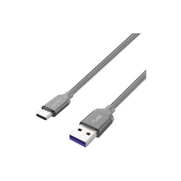 Nevox USB-Kabel nevox 2m silbergrau nevox 2m silbergrau