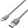 Nevox USB-Kabel nevox 2m silbergrau nevox 2m silbergrau