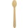 Papstar Kaffeelöffel PAPSTAR pure Einweg 11cm Holz braun 100 St./Pack.