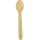 Papstar Löffel PAPSTAR pure Einweg 15,7cm Holz braun 100 St./Pack.