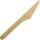 Nature star Messer NATURE Star Einweg 16cm Birkenholz natur 100 St./Pack.