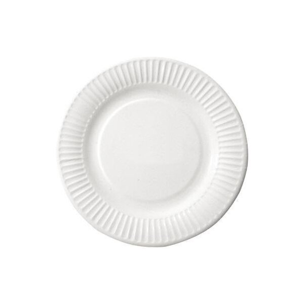 Nature star Speiseteller NATURE Star Einweg 23cm weiß 100 St./Pack.