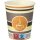 Papstar Trinkbecher PAPSTAR Coffee To Go Einweg 200ml Pappe mehrfarbig 50 St./Pack.