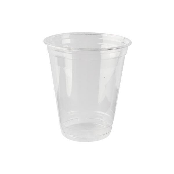 Papstar Trinkbecher PAPSTAR pure Einweg 300ml Polylactid glasklar 70 St./Pack.