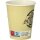 Papstar Trinkbecher PAPSTAR pure Joy Einweg 200ml Pappe PLA-beschichtet creme 50 St./Pack.