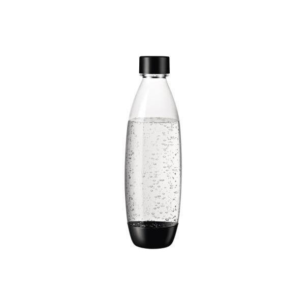 Sodastream Sprudlerflasche sodastream SODASTREAM Wassersprudler DUO Titan Starterset 1016812491 1 l Fülllinie 0,84l spülmaschinengeeignet Kunststoff 2 St./Pack.