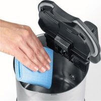 Severin Wasserkocher SEVERIN WK 3409 1,7l Edelstahl gebürstet edelstahl/schwarz