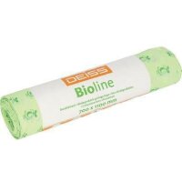 Deiss Müllbeutel DEISS BIOLINE 70 x 110 cm (B x H)...