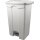 Helit Tretabfalleimer helit the step 50 x 83 x 41 cm (B x H x T) 90l Kunststoff weiß