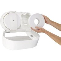 Aquarius Toilettenpapierspender Aquarius Toilet Tissue Scott® Toilettenpapier ControlT 8591 27,4 x 13,3 x 46,4 cm (B x H x T) Kunststoff weiß