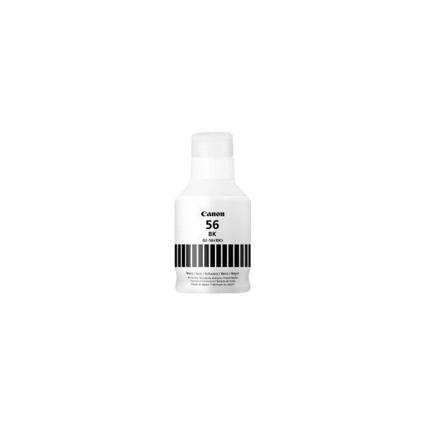 Canon Nachfülltinte Tintenstrahldrucker Canon GI-56 PGBK ca. 6.000 Seiten schwarz 170ml