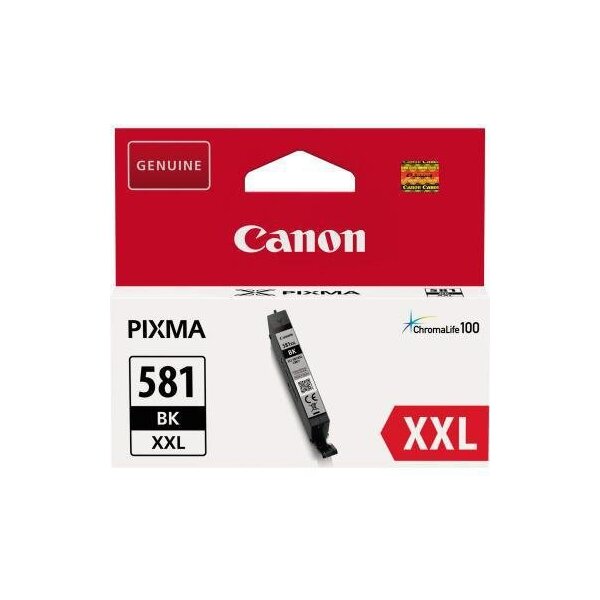 Canon Tintenpatrone Canon Originalzubehör CLI-581XXL BK ca. 6.360 Seiten schwarz 11,7ml