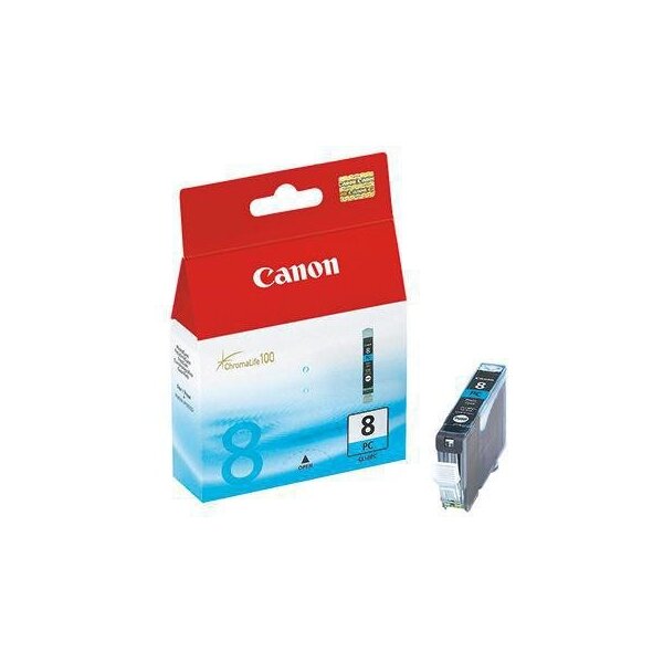 Canon Tintenpatrone Canon Originalzubehör CLI-8PC ca. 450 Seiten fotocyan 13ml
