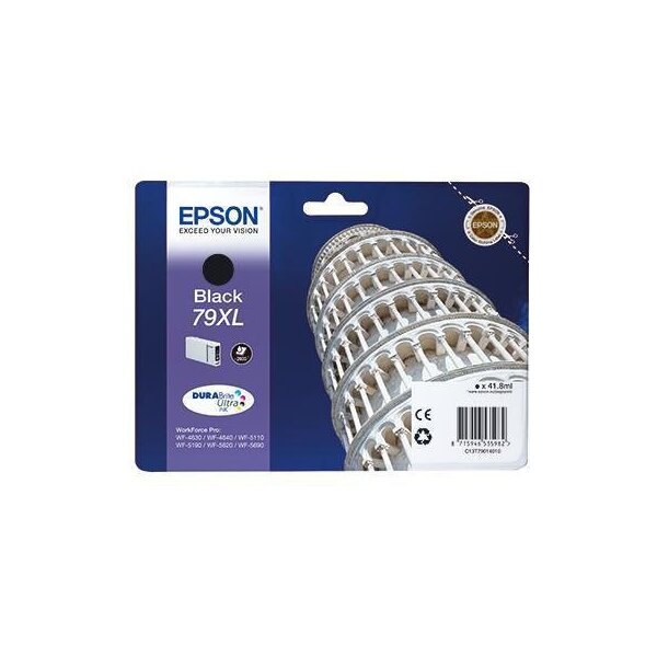 Epson Tintenpatrone Epson Originalzubehör 79XL ca. 2.600 Seiten schwarz 41,8ml
