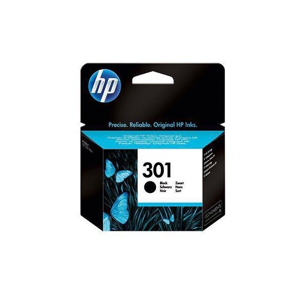 Hp Tintenpatrone HP Originalzubehör 301 ca. 170 Seiten schwarz 3ml