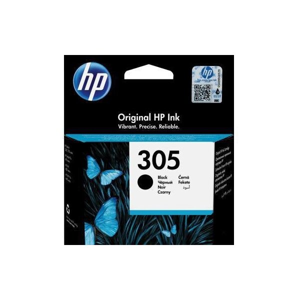 Hp Tintenpatrone HP Originalzubehör 305 ca. 120 Seiten schwarz 2ml