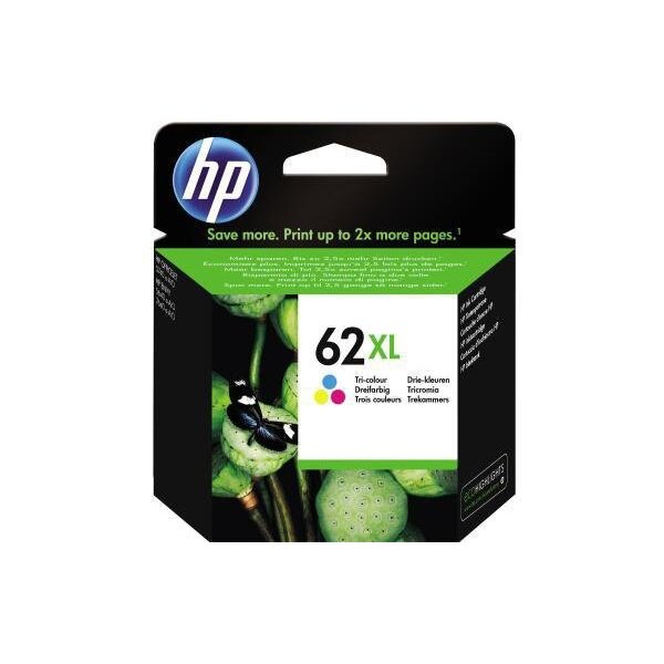 Hp Tintenpatrone HP Originalzubehör 62XL ca. 415 Seiten mehrfarbig 11,5ml