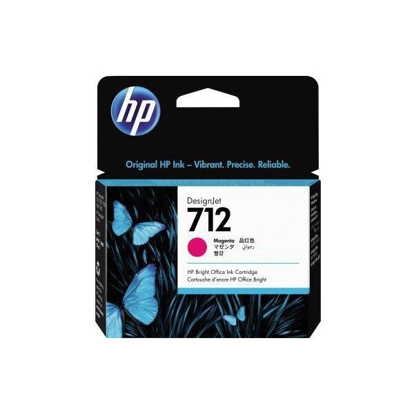 Hp Tintenpatrone HP Originalzubehör 712 magenta 29ml HP Originalzubehör 712 magenta 29ml