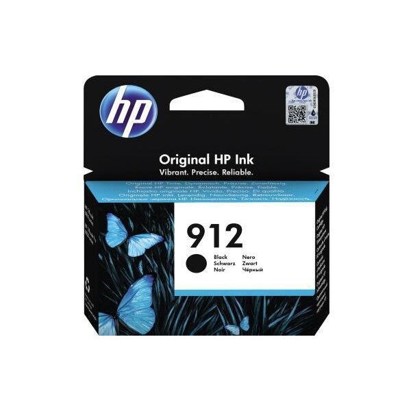 Hp Tintenpatrone HP Originalzubehör 912 ca. 300 Seiten schwarz 8,29ml