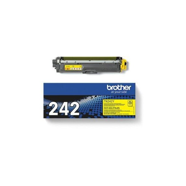 Brother Toner Brother Originalzubehör TN-242Y ca. 1.400 Seiten gelb