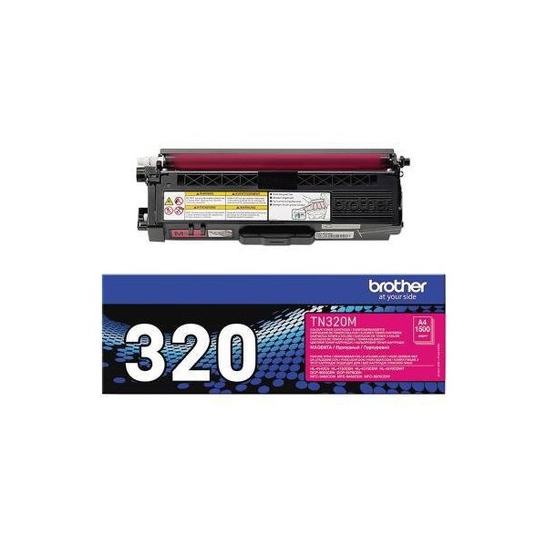 Brother Toner Brother Originalzubehör TN-320M ca. 1.500 Seiten magenta