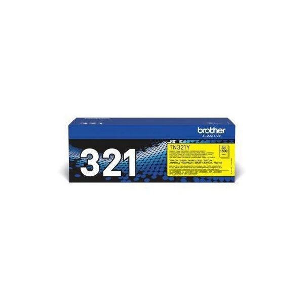 Brother Toner Brother Originalzubehör TN-321Y ca. 1.500 Seiten gelb