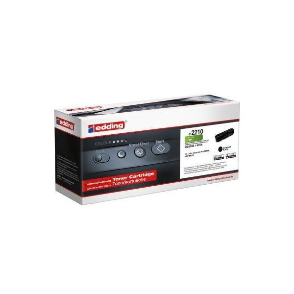 Edding Toner edding kein Originalzubehör Kompatibel mit: HP 415A EDD-2210 ca. 2.400 Seiten schwarz
