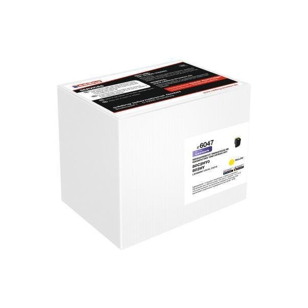 Edding Toner edding kein Originalzubehör Kompatibel mit: Lexmark 802HY EDD-6047 ca. 3.000 Seiten gelb