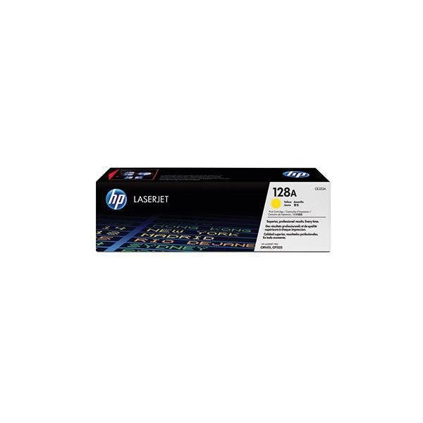 Hp Toner HP Originalzubehör 128A ca. 1.300 Seiten gelb