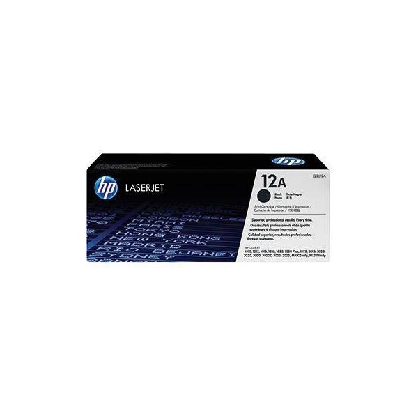 Hp Toner HP Originalzubehör 12A ca. 2.000 Seiten schwarz