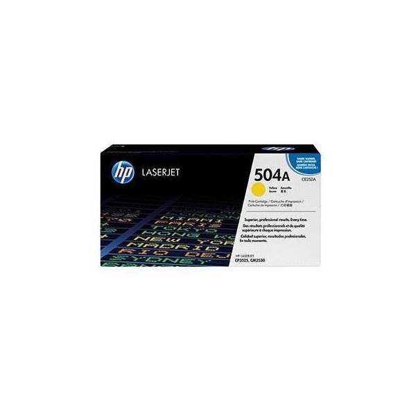 Hp Toner HP Originalzubehör 504A ca. 7.000 Seiten gelb
