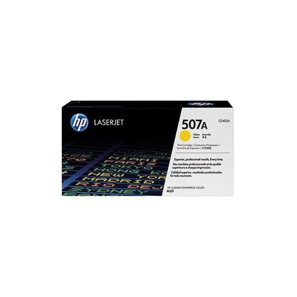 Hp Toner HP Originalzubehör 507A ca. 6.000 Seiten gelb