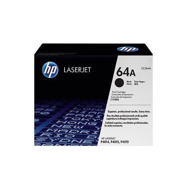 Hp Toner HP Originalzubehör 64A ca. 10.000 Seiten schwarz